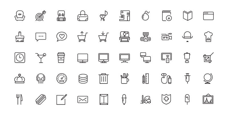 mobile-vector-icons-collection