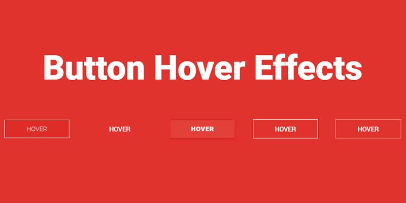  Button Hover Effects Collection ByPeople