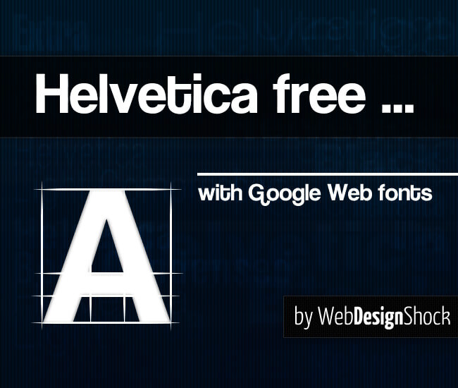 helvetica now google docs