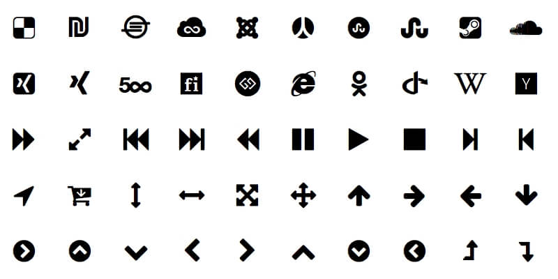 awesome text symbols