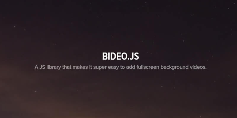 Bideo.js là một plugin video background có tính năng tùy chỉnh vô cùng đa dạng. Với Bideo.js, bạn có thể tùy chỉnh màu sắc, độ sáng, và thời lượng video phù hợp với trang web của mình.