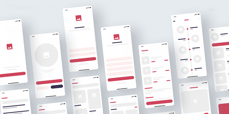 MobiFrame Wireframe Kit 130+ Sketch - AI - PSD Template Android -  code.market