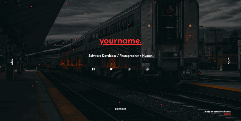 Foster: Personal Portfolio Website Template | Bypeople