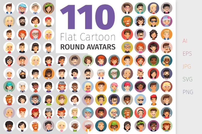 70 People & Avatar Line Icon – MasterBundles
