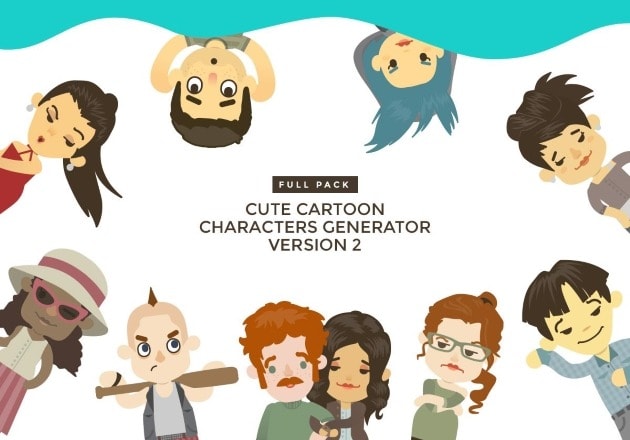 Avatar Maker Characters Graphics, Designs & Templates