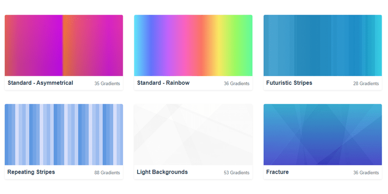 Bộ sưu tập độc đáo độ dốc CSS (Unique CSS gradients gallery): Bạn muốn tìm kiếm một bộ sưu tập gradient độc đáo để tạo nên một kiểu nền đủng điệu cho trang web của mình? Đừng bỏ qua bộ sưu tập độc đáo độ dốc CSS. Với nhiều sự lựa chọn màu sắc và kiểu dáng, bộ sưu tập này sẽ giúp bạn tìm được kiểu độ dốc thích hợp cho trang web của mình.