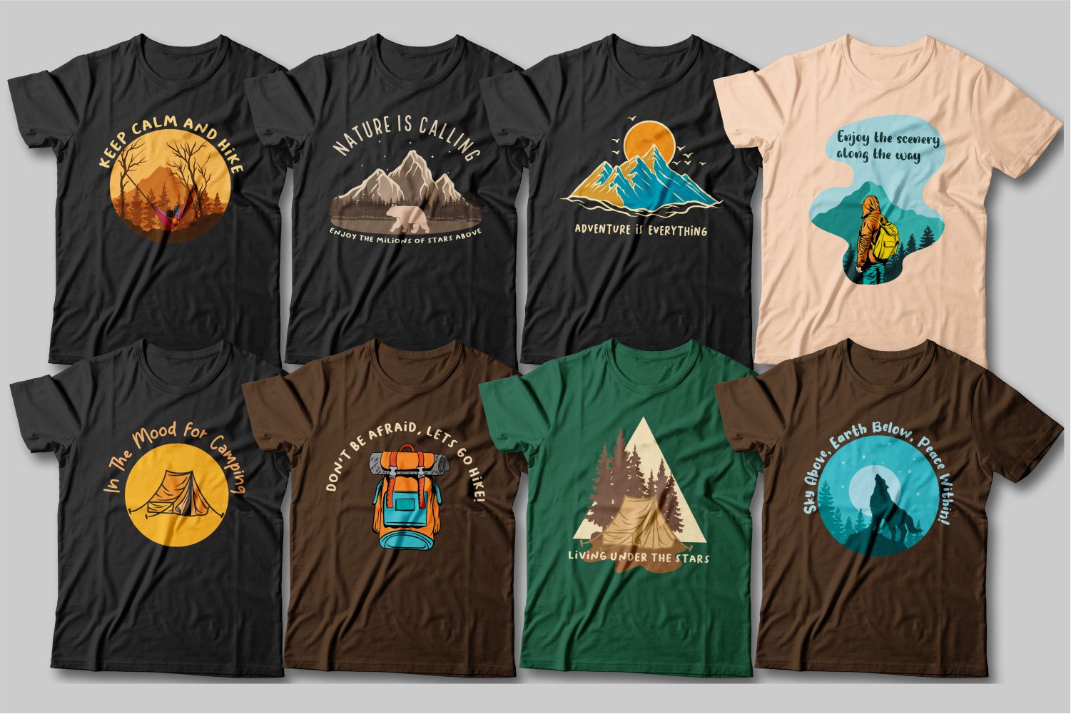 T Shirt Designs Bundle Previews 4349