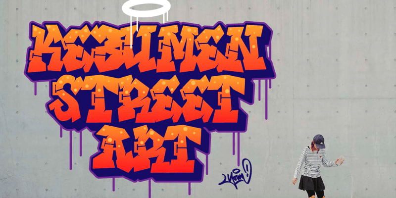 cool graffiti art letters