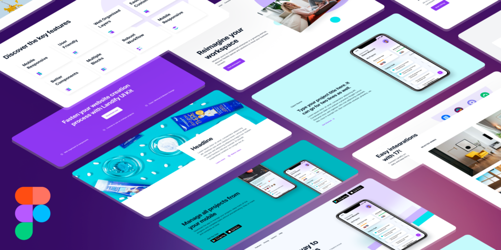 Figma Landing Page Template Builder - 500+ Components, 170+ Ready-Made ...