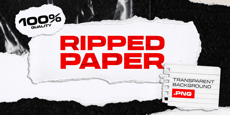 Free Ripped Paper Pack – Free Design Resources