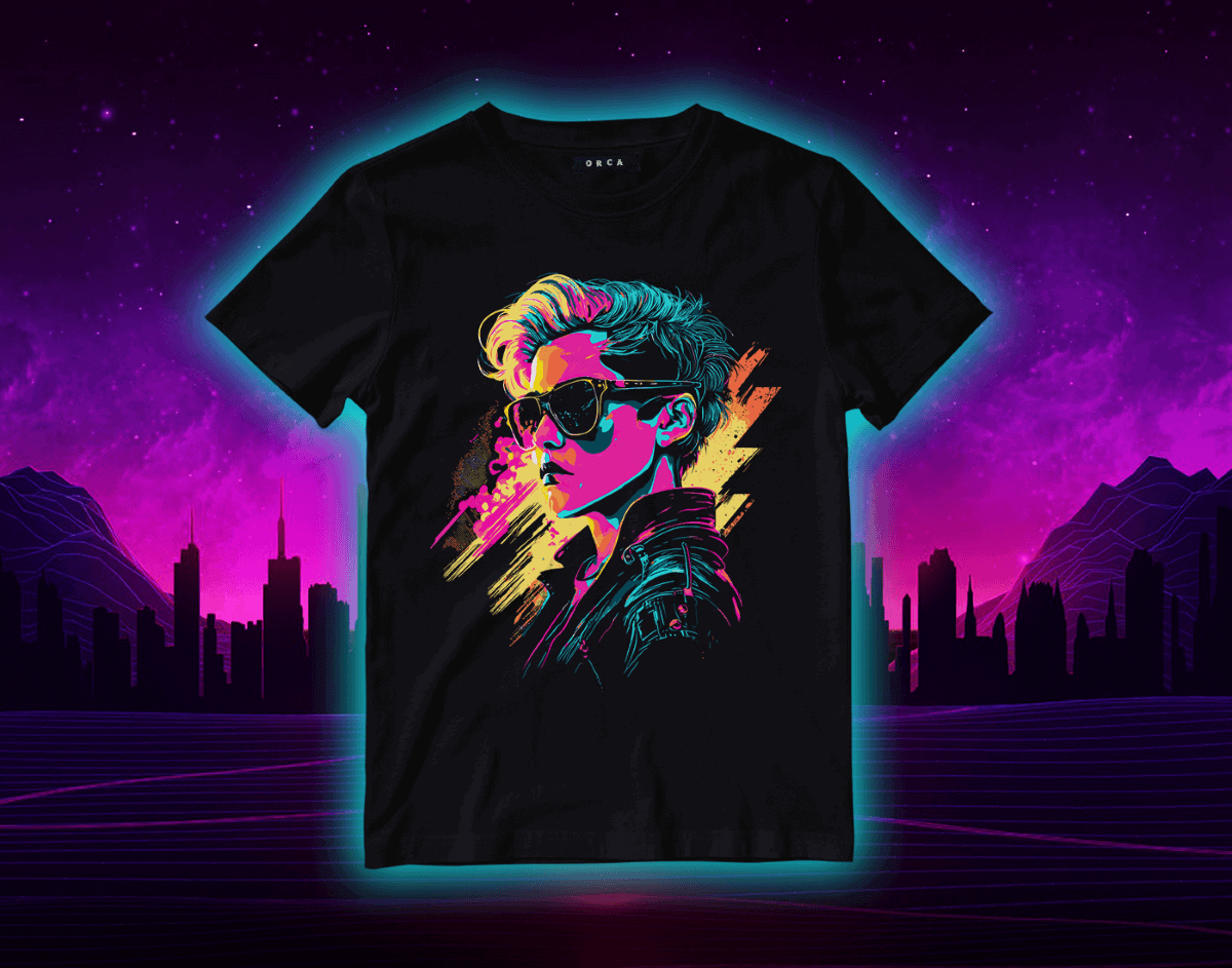 100+ Synthwave Aesthetic T-Shirt Designs Pack – PSD, EPS & PNG Files ...